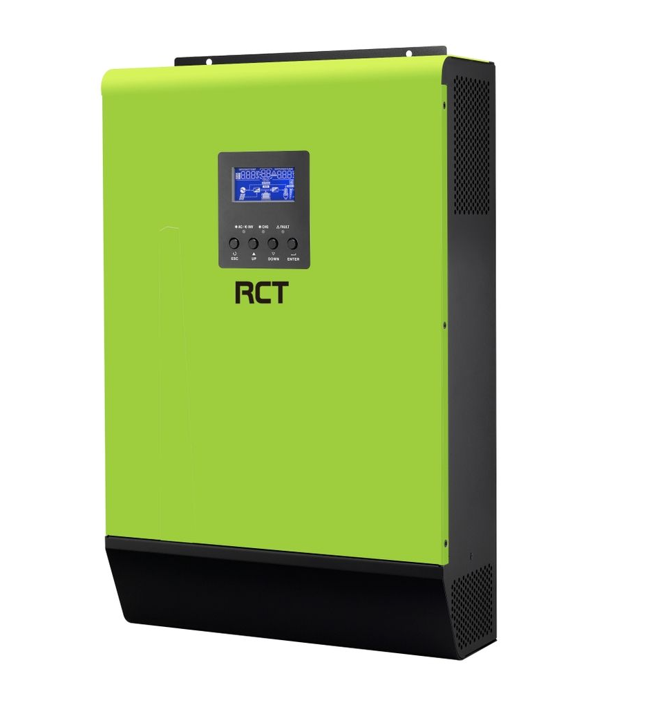 RCT Axpert V 2.5KVA/ 2500W Inverter - Pure Sine Wave Inverter, PF1, 24V DC battery voltage,